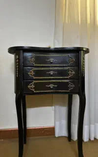 میز تلفن سه کشو در حد نو