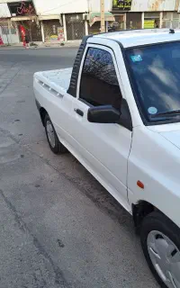 پراید وانت ۴۰۳ بدون رنگ واقعی کیلومتر واقعی