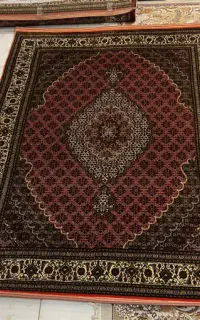 فرش دستباف طرح ماهی تبریز۵۰رج ابریشم