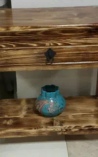 نقاشی چوب