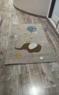 قالیچه اتاق کودک طرح فیل