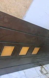 درب چوبی