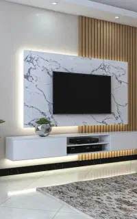 دکوراسیون داخلی(کابینت کناف کاغذدیواری)