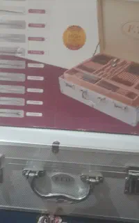 حراج.حراج.سرویس قاشق چنگال استیل اصل ۱۲۸پارچه کیفی