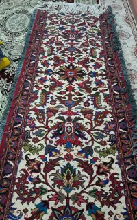 کناره دست باف نقشه افشار