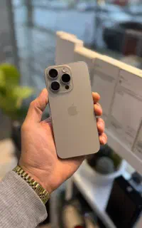 iPhone 15 Pro 256G نچرال تیتانیوم در حد(فروش ویژه)