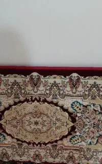 یه جفت پشتی تمام نخ  گل برجسته ،سایز بزرگ