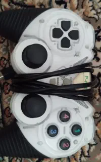 دسته بازی p-net/ تکی/ سفید/ نو