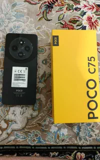 شیایومی پوکو poco c75 8/256 در حد آکبند