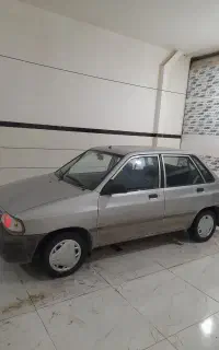پراید بدون رنگ