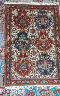یک جفت قالی قاب سماوری