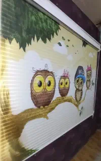 نسل جدید پرده زبرا اقساط ورتیکال چاپی پانچی پنل