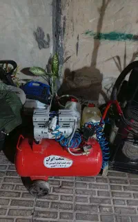 کمپرسور پمپ باد.در حد نو.