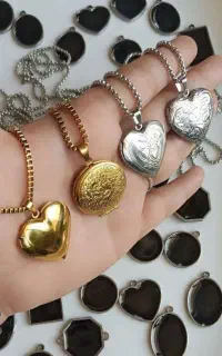 گردنبند با عکس و متن دلخواه