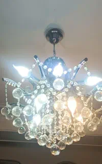 لوستر کریستال سنگین و نو