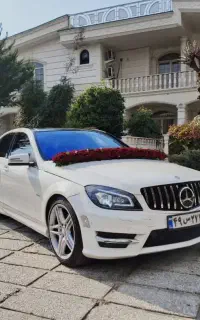 اجاره کرایه ماشین عروس بنز C200