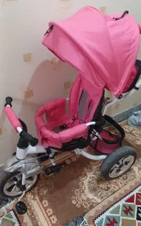 سه چرخه دخترانه تاشو سالم