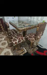 میز نهار خوری شیک و باکلاس جنگلی