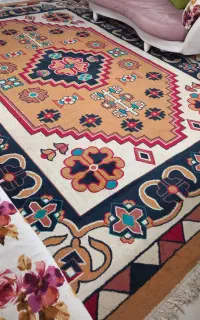 گلیم فرش ۱۲ متری