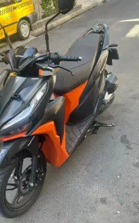 هنداکلیک اصل واریو. مشکی نارنجی