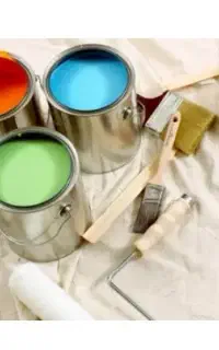 نقاشی و شیشه بری ساختمان