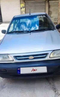 پراید131نقره ای
