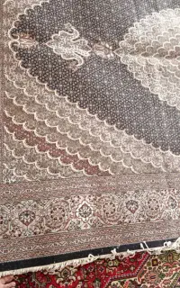 فرش‌دست‌بافت‌ماهی‌خوی‌جفت‌9متری