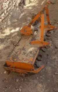 روتیواتورتراکتور باغی وکمرشکن ۲۴پر بسیارسبک