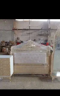 قفسه و رگال و تخت مدرن فلز