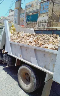 حمل نقل شن ماسه نخاله خاک باغچه مل