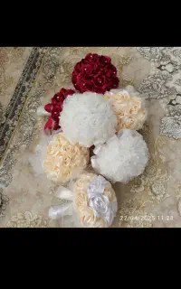 دسته گل عروس
