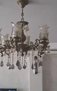 لوستر به همراه دو عدد دیوارکوب