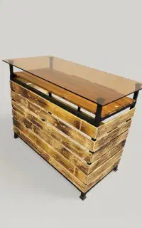ساخت انواع میز. ویترین و کانتر