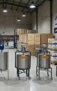 کره گیر و دوغ ساز 200 لیتری ( مشک برقی کارگاهی)