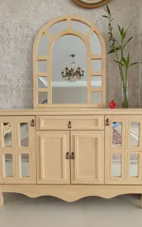 میز تلویزیون و آینه کنسول