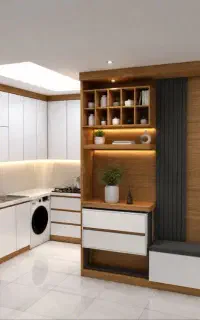 طراحی کابینت دکوراسیون بهه صورت حضوری وسریع