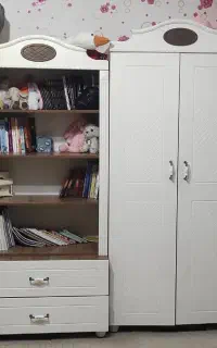 سرویس خواب، اینه ، کمد ، تخت پاتختی کتابخانه