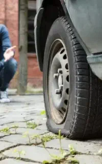 پنچرگیری سیار (باطری به باطری و بنزین)