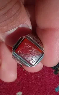 انگشتر نقره عقیق عتیقه