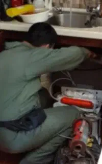 لوله بازکنی گرگیج با دستگاه فنربرقی وپمپ باد قوی