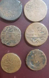 ۶ عدد سکه فلوس