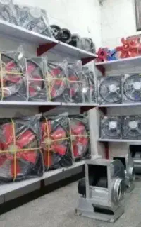 نمایندگی هواکش، فن دائمکار بلبرینگی دمنده،مکنده،ژن