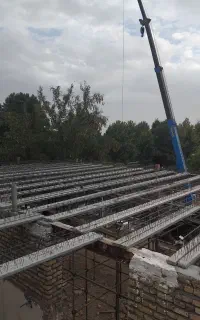 تیرچه بتنی فلزی اسکلت بتن قالب  سقف کرمیت اکاستیو