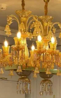 لوستر کریستالی/فروشگاه امپراطورر /& کد دو