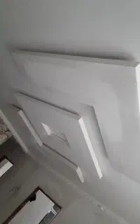 گچکار گچکاری ساختمان سفید کاری نور مخفی ابزار