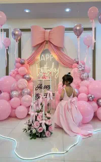 بادکنک آرایی و گل آرایی