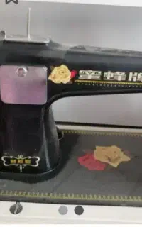 چرخ خیاطی گل رز