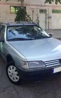 پژو روا ۸۵ بدون تصادف نقره آبی