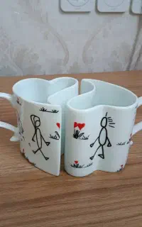 دو جفت ماگ سالم و در حد نو