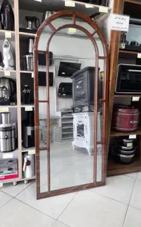 آینه ایستاده پنجره ای چوبی * اثاث مارکت